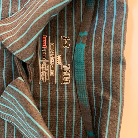 YL Under Armour Golf Shirt - Picture 3 of 6
